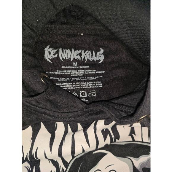 Ice Nine Kills Scream Ghost Face Sweater Hoodie Halloween Size Medium - Picture 3 of 6
